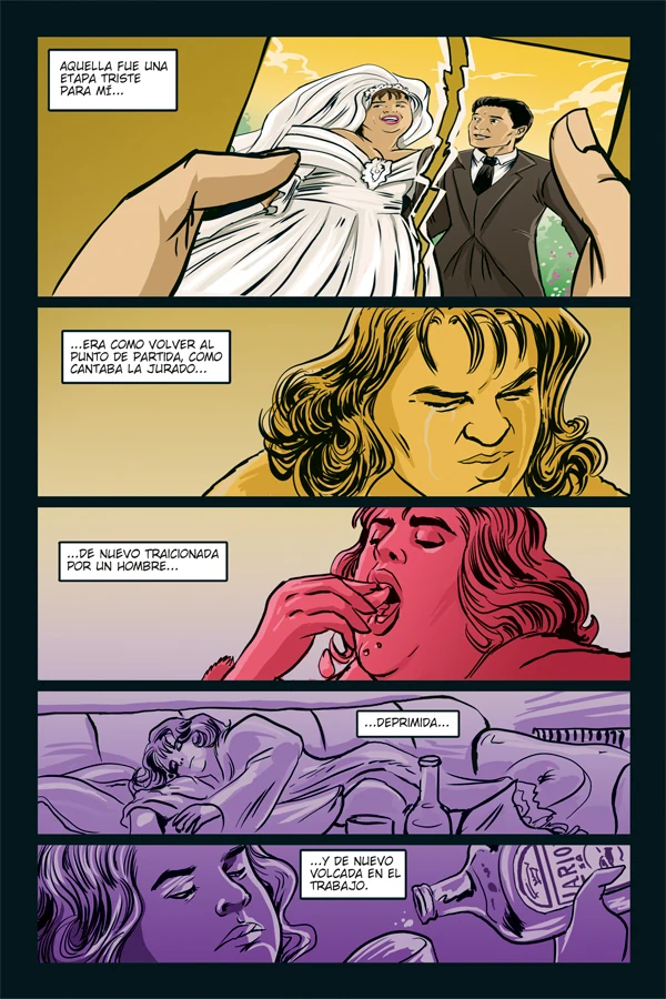 Paquita Salas · página de cómic